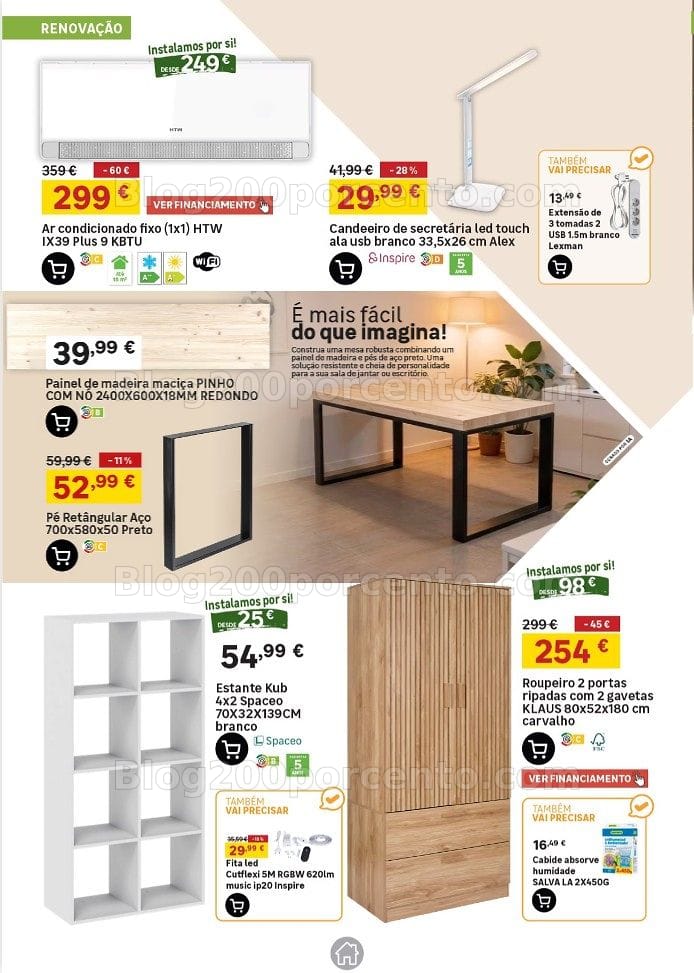 Antevisão Folheto LEROY MERLIN Promoções de 27 agosto a 29 setembro